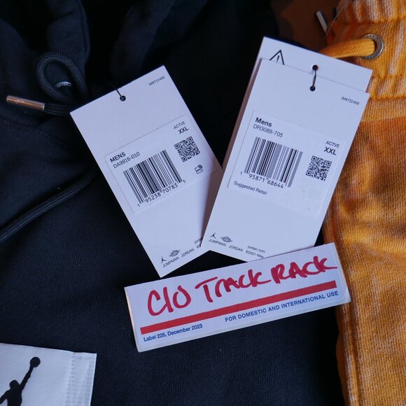 Nike Air Jordan Men's Flight Sweatsuit Statement Fleece Tracksuit Taxi Yellow - Picture 3 of 13